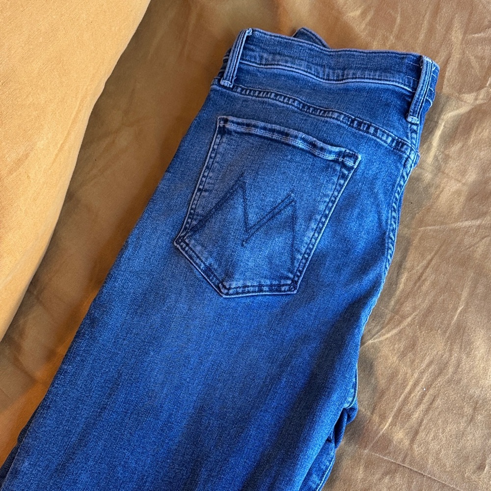 Mother jeans the rambler ankle fray Jeans